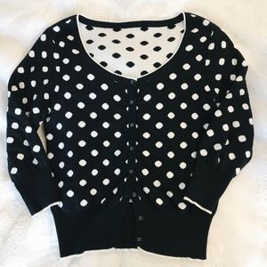 Polka Dot Cardigan